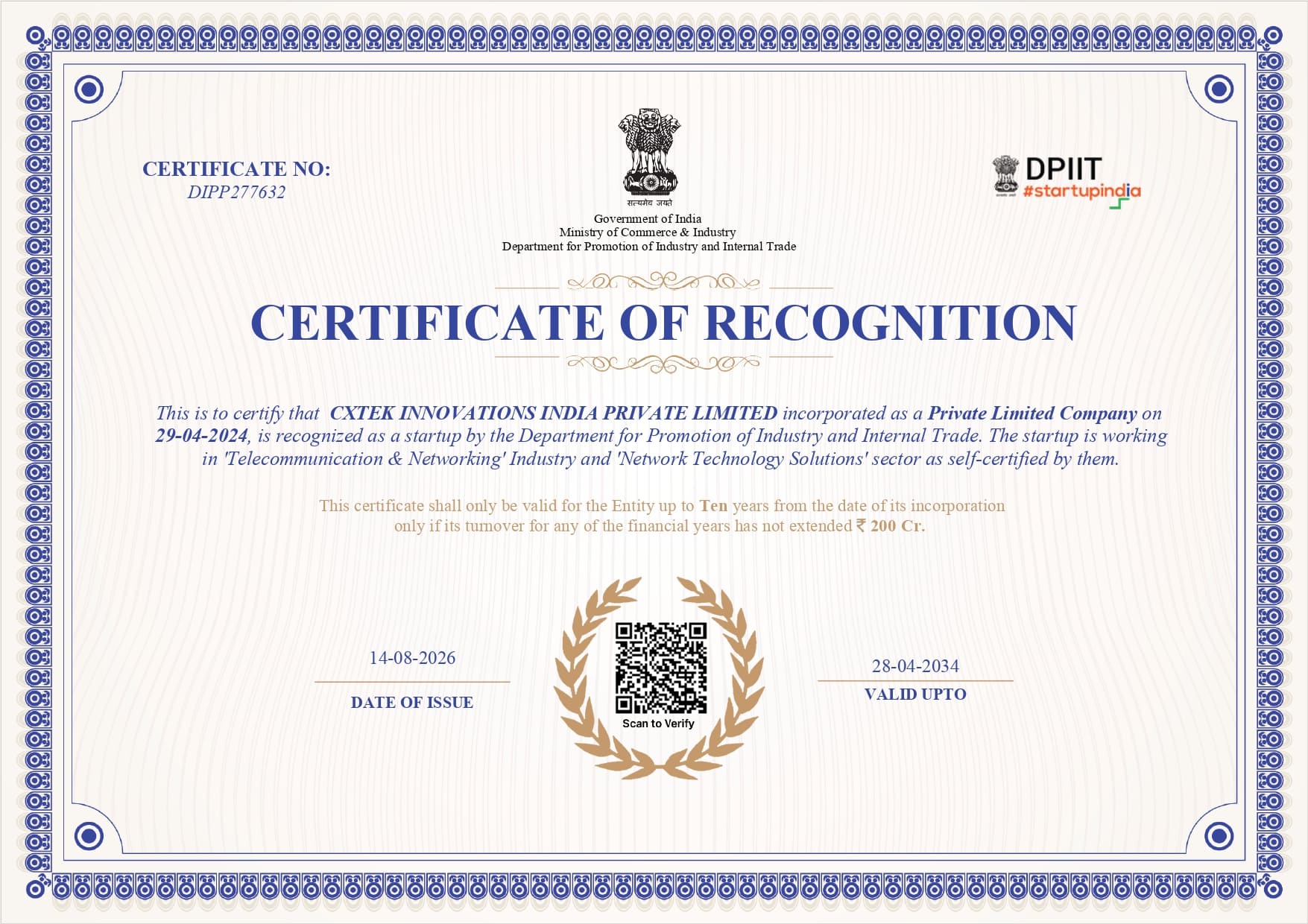 Certification 1